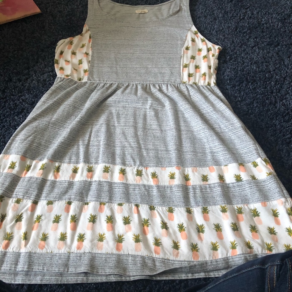 Maison Jules pineapple dress